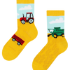 Wesołe skarpetki dziecięce Ciągnik