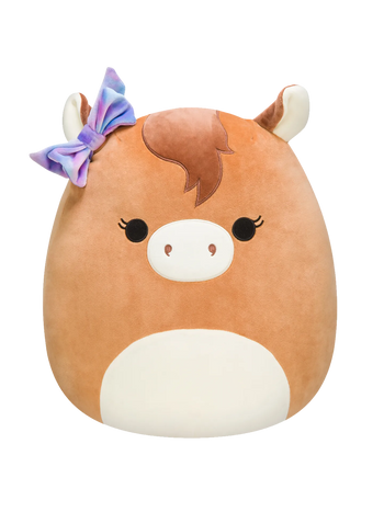 Squishmallows koń z kokardą Tomar, 20 cm