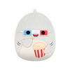 Squishmallows szary rekin z popcornem Gordon, 35 cm