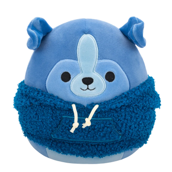 Squishmallows Owczarek szetlandzki z wełnianą bluzą z kapturem Botera, 20 cm
