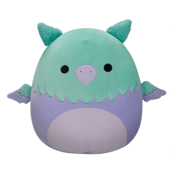 Squishmallows Zielono-fioletowa gryfica Minerva, 30 cm