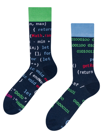 Wesołe skarpetki Web developer