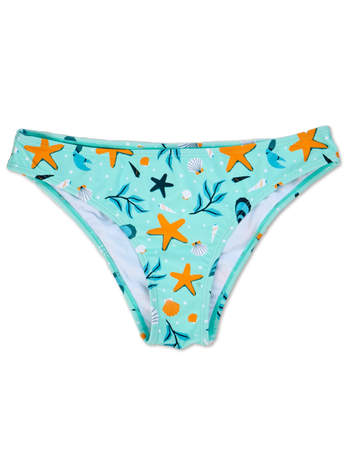 Dół od wesołego bikini Morskie muszle