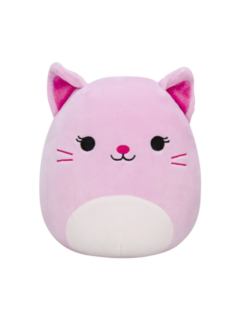 Squishmallows różowa kotka błyskotka Celenia, 20 cm