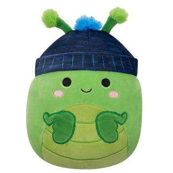 Squishmallows Zielona modliszka w czapce Trenton, 20 cm