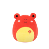 Squishmallows czerwona żaba tropikalna Obu, 20 cm