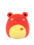 Squishmallows czerwona żaba tropikalna Obu, 20 cm