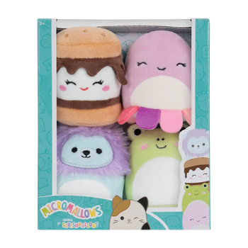 Squishmallows Micromallows 4-pak — Wendy, Jeanne, Carmelita, Lucia