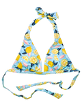 Wesoły trójkątny top od bikini Letnie cytryny