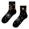 Wesołe skarpetki do łydki Zodiakowe niebo