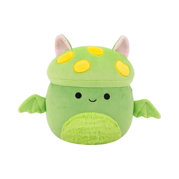 Squishmallows neonowo zielony nietoperz grzyb Earling, 30 cm