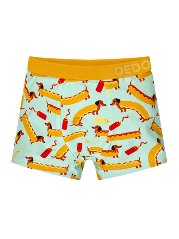 Wesołe bokserki chłopięce Hotdog