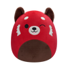 Squishmallows mrugająca panda czerwona Cici , 20 cm