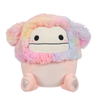 Squishmallows Brzoskwiniowa Wielka Stopa z tęczowymi włosami Diane, 20 cm