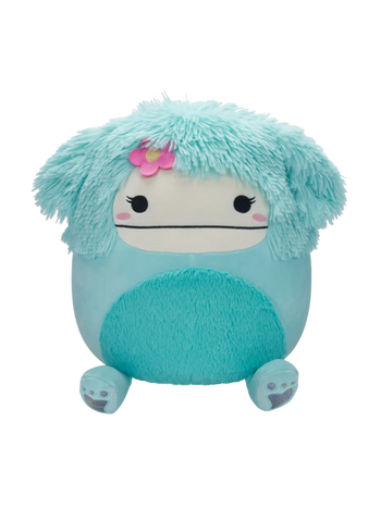 Squishmallows wielka stopa Joelle z kwiatkiem, 30 cm