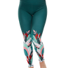 Wesołe legginsy sportowe Szeleszczące liście