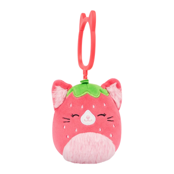 Brelok Squishmallows — Truskawkowa kotka Olma, 9 cm