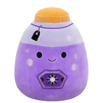Squishmallows Neonowa mikstura w kolorze fioletowym z etykietą Kensington, 20 cm