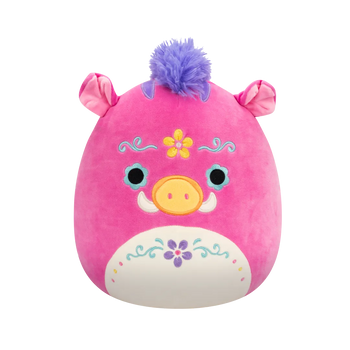 Squishmallows Różowy Day of the Dead dzik Horacio, 20 cm