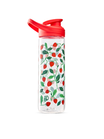 Wesoła butelka na wodę Małe truskawki 700 ml