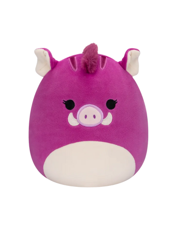 Squishmallows Fioletowa locha Jenna, 20 cm
