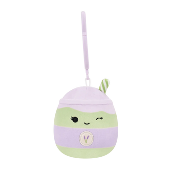 Brelok Squishmallows — Latchmi lawenda matcha latte, 9 cm