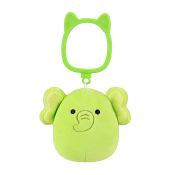 Brelok Squishmallows — Franky limonkowy słoń, 9 cm