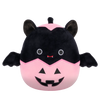 Squishmallows Czarna kotka w różowej halloweenowej dyni Emily, 20 cm
