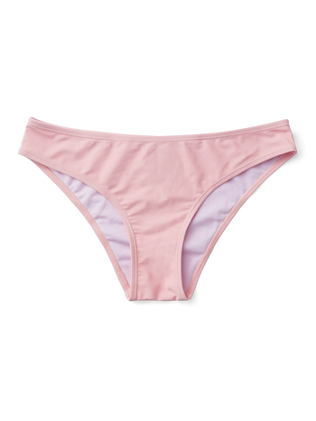 Kremoworóżowy dół od bikini