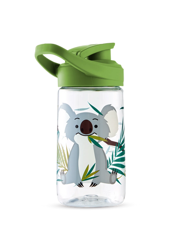 Wesoła butelka na wodę Koala i liście 470 ml