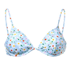 Usztywniana góra od bikini Serduszka i stokrotki