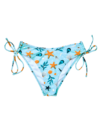 Regulowany dół od bikini Morskie muszle