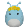 Squishmallows Pastelowoniebieski obcy z kwiatową koroną Natnat, 40 cm