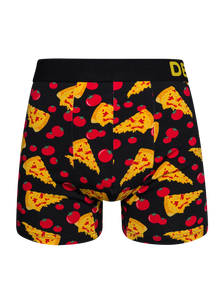 Wesołe bokserki męskie Pizza z serem