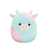 Squishmallows Miętowo-różowa kwiatowa krowa Yamaris, 20 cm