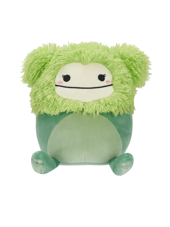 Squishmallows Zielona Wielka Stopa Bren, 20 cm