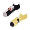 Wesołe skarpetki do sneakersów Struś