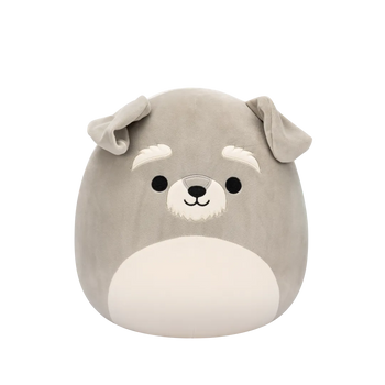 Squishmallows Szary sznaucer Shaun, 30 cm