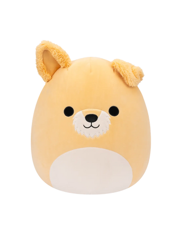 Squishmallows biały pies Cooper, 35 cm