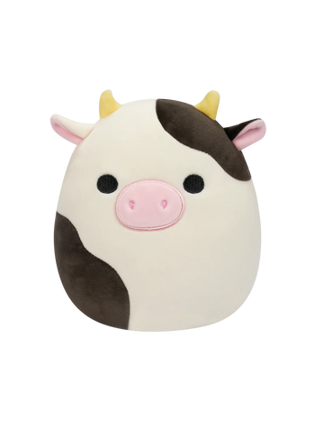 Squishmallows Czarno-biała krowa Connor, 20 cm