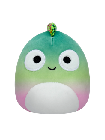 Squishmallows 2 w 1 kameleon Denton i ważka Heather, 13 cm
