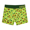 Wesołe bokserki chłopięce Pikselowe awokado