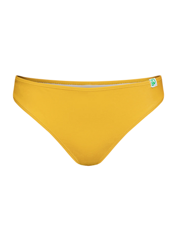 Złotożółty dół od bikini