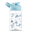 Wesoła butelka na wodę Szary rekin 470 ml