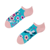 Wesołe skarpetki do sneakersów Sakura i czapla