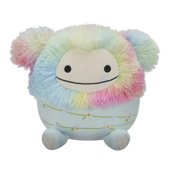 Squishmallows — Tęczowo-niebieska Wielka Stopa Zozo, 20 cm