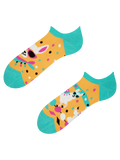 Wesołe skarpetki do sneakersów Wyluzowana lama