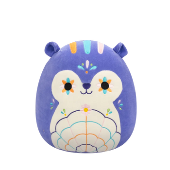Squishmallows Lawendowa Day of the Dead wiewiórka Luzma, 20 cm