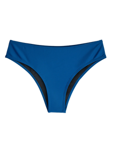 Mocno niebieski dół od bikini ze średnim stanem