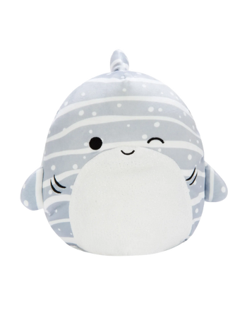 Squishmallows rekin z błyszczącym brzuszkiem Saschie, 30 cm